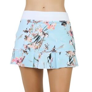 Sofibella UV Colors Print 14 Inch Womens Tennis Skirt